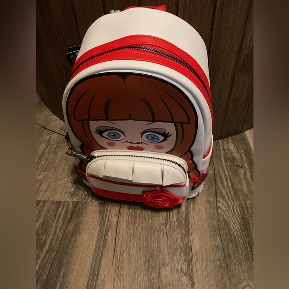 Loungefly Annabelle Mini Cosplay Backpack. NWT - Picture 1 of 4
